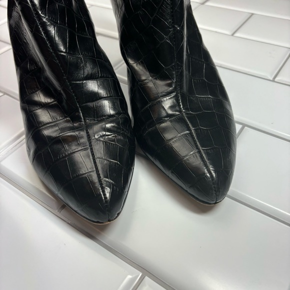 Dolce Vita Coltyn Black Leather Rear Zip Bootie size‎ 8 - Picture 7 of 16